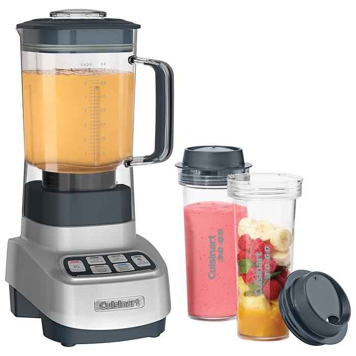 Cuisinart BTC-650C Velocity Ultra Trio 1.5L 750-Watt 1-HP Duet Blender With Travel Cups