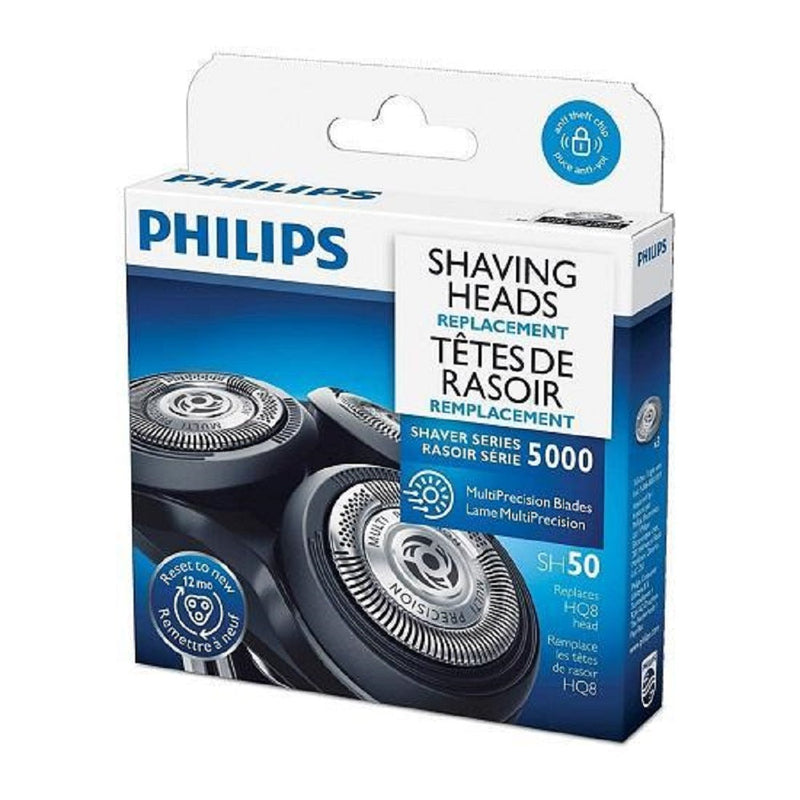 Philips Wet/Dry Electric Cordless Shaver S5230/08 with FREE Replacement Shaver Blades SH50/53