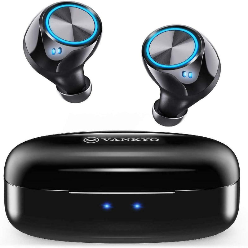 VANKYO X180 True Wireless Earbuds, Smart Touch IPX8 Waterproof Sport Headphones Control Bluetooth 5.0 in-Ear Earphones, IPX8 Waterproof Sport Headphones