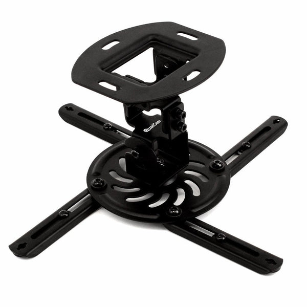 QualGear® QG-PM-002-BLK-S Top Quality Universal Short Ceiling Projector Mount