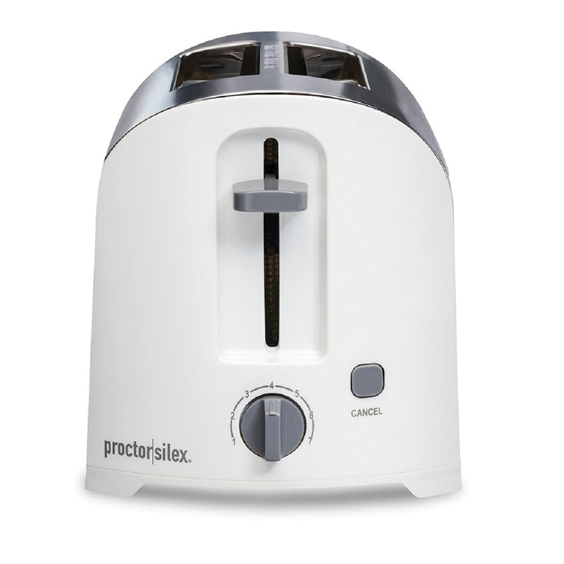 Proctor Silex 22632PS 2-Slice Toaster, White