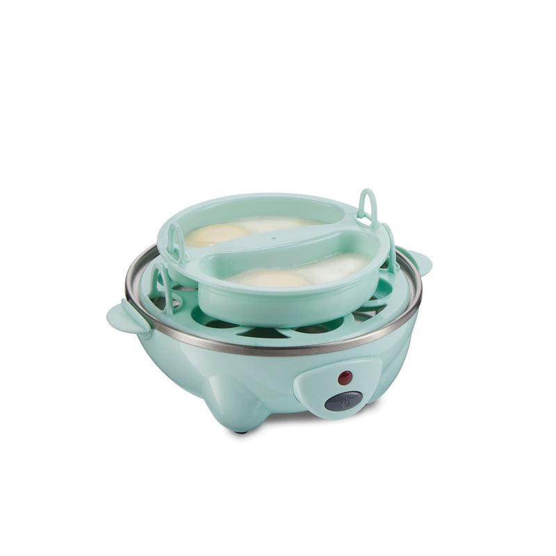 Hamilton Beach 25504 3-in-1 Electric Hard Boiled Egg Cooker Poacher & Omelet Maker, up to 7 eggs