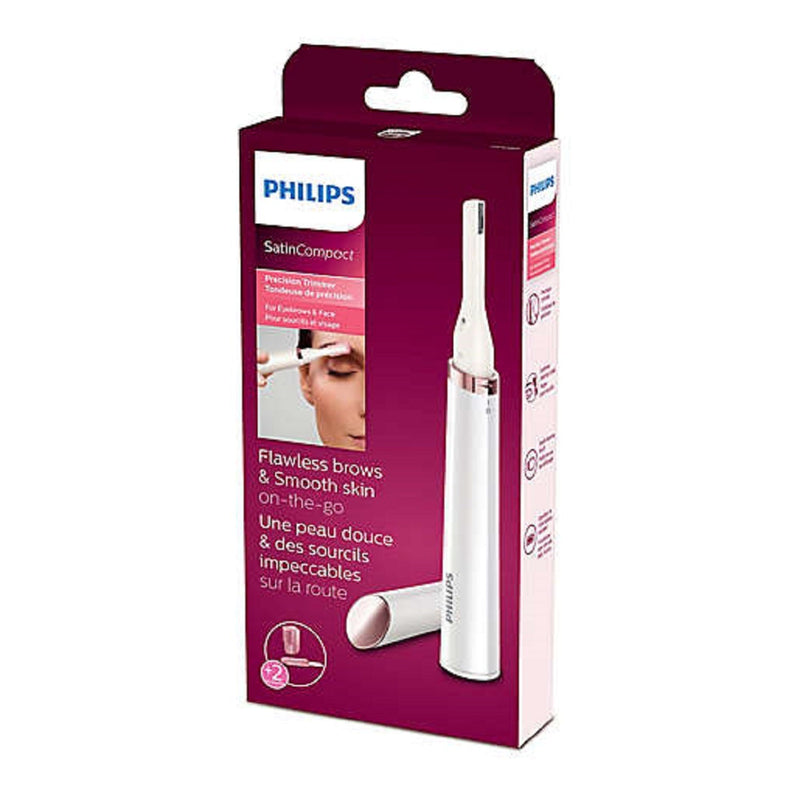 Philips Satin Compact Women's Precision Trimmer, For Eyebrows & Face, HP6388/00