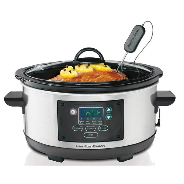 Hamilton Beach Programmable Set & Forget 5 Quart Slow Cooker (33958C)