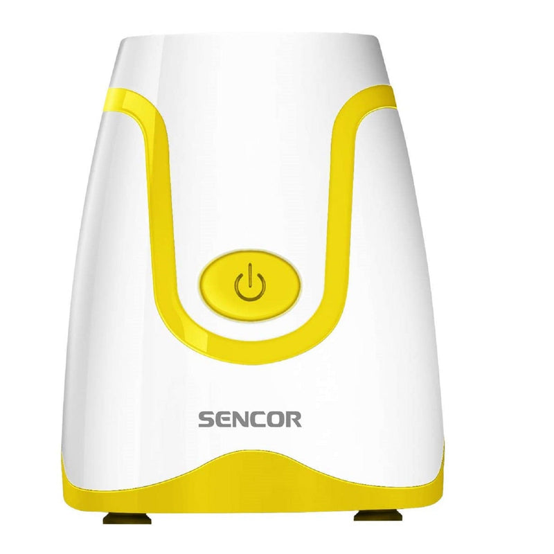 Sencor SBL-2206YL 300W Smoothie Blender with 2 Impact Resistant BPA Free Bottles, Yellow