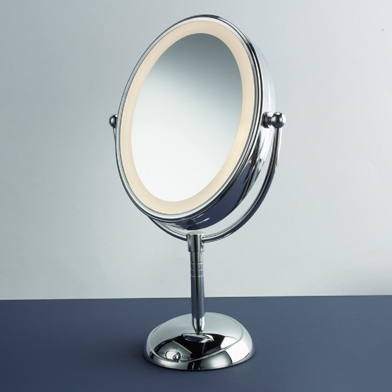 Conair True Glow Soft Halo Lighting Makeup Mirror Polished Chrome Finish 1x/7x Magnification TGBE51SDMC