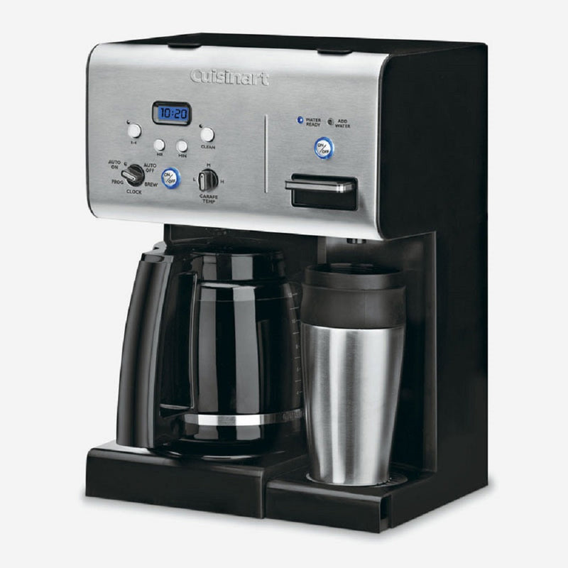 Cuisinart CHW-12IHR Coffee Plus 12-Cup Programmable Coffeemaker And Hot Water System (Refurbished)