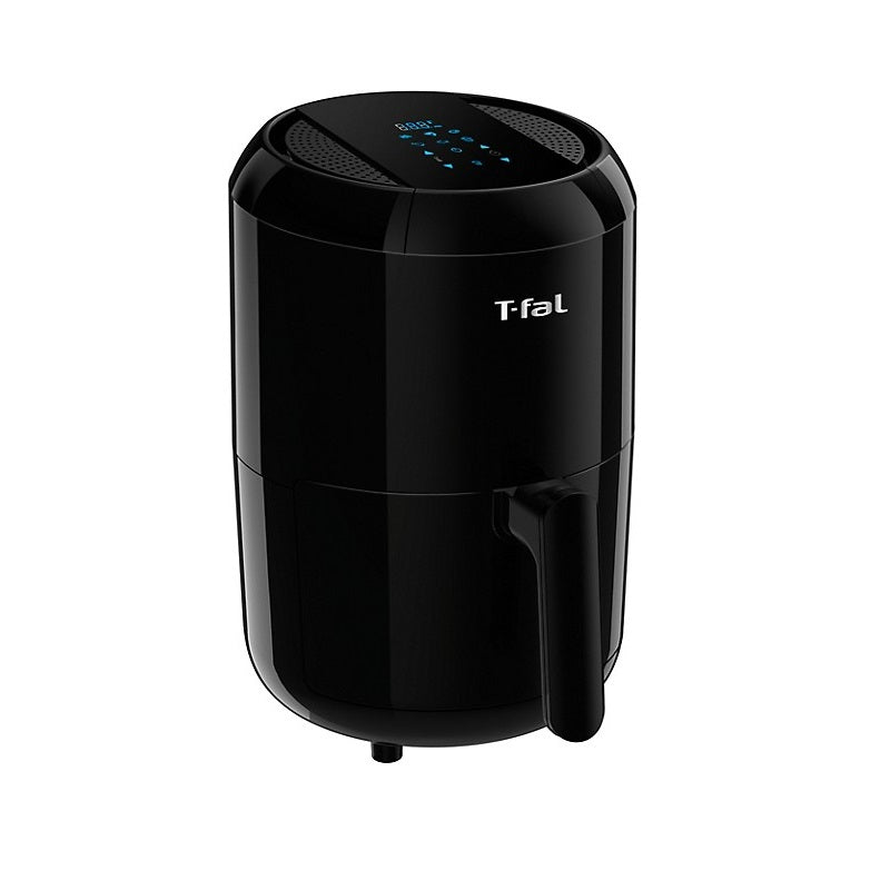 T-fal EY301850 Easy Fry Air Fryer 6-in-1 Compact Digital 1.6L Air Fryer, Black (Manufacturer Refurbished - Comes with 1 year Manufacturer Warranty)