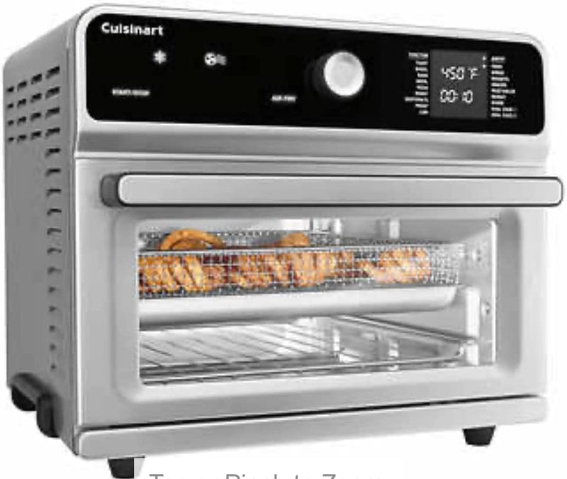 Cuisinart Digital Airfryer Toaster Oven.0.6 cu.ft. (17L). CTOA-130PC3C silver