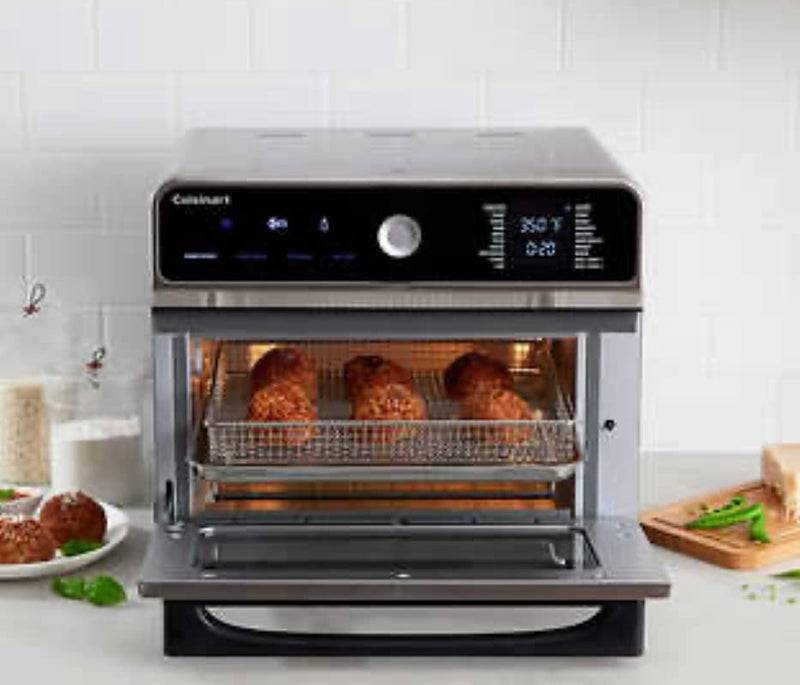 Cuisinart Digital Airfryer Toaster Oven.0.6 cu.ft. (17L). CTOA-130PC3C silver