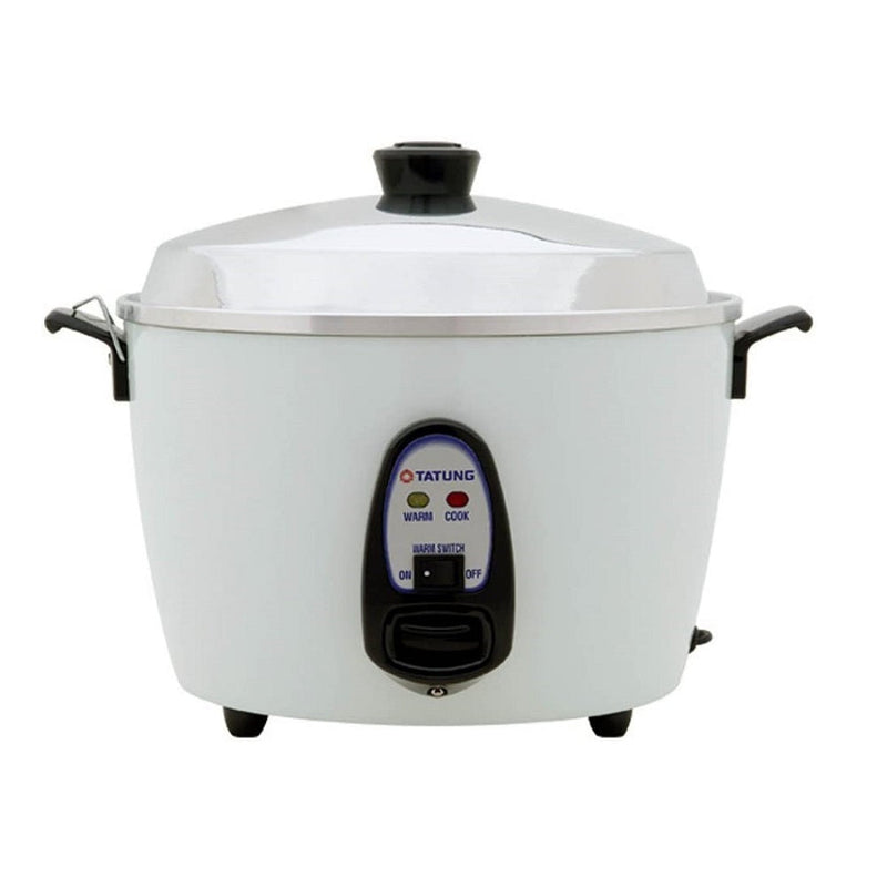 Tatung TAC-10GSF 10 Cup Rice Cooker – White Aluminum Cook Pot