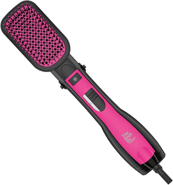 The Knot Dr. for Conair BC120C All-in-1 Smoothing Detangling Dryer Brush Pink