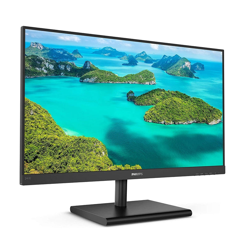 Philips 241E1S Computer Frameless Monitor, 1920x1080 Full HD IPS 4ms, 75Hz (Refurbished "Grade-A" 90 Days SaleCanada)