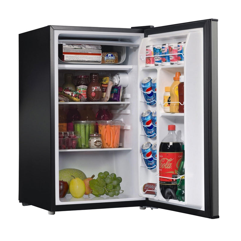 Sunbeam REFSB35S 3.5 cu.ft Stainless Steel Compact Fridge (Open Box 90 Days Warranty from Salecanada)