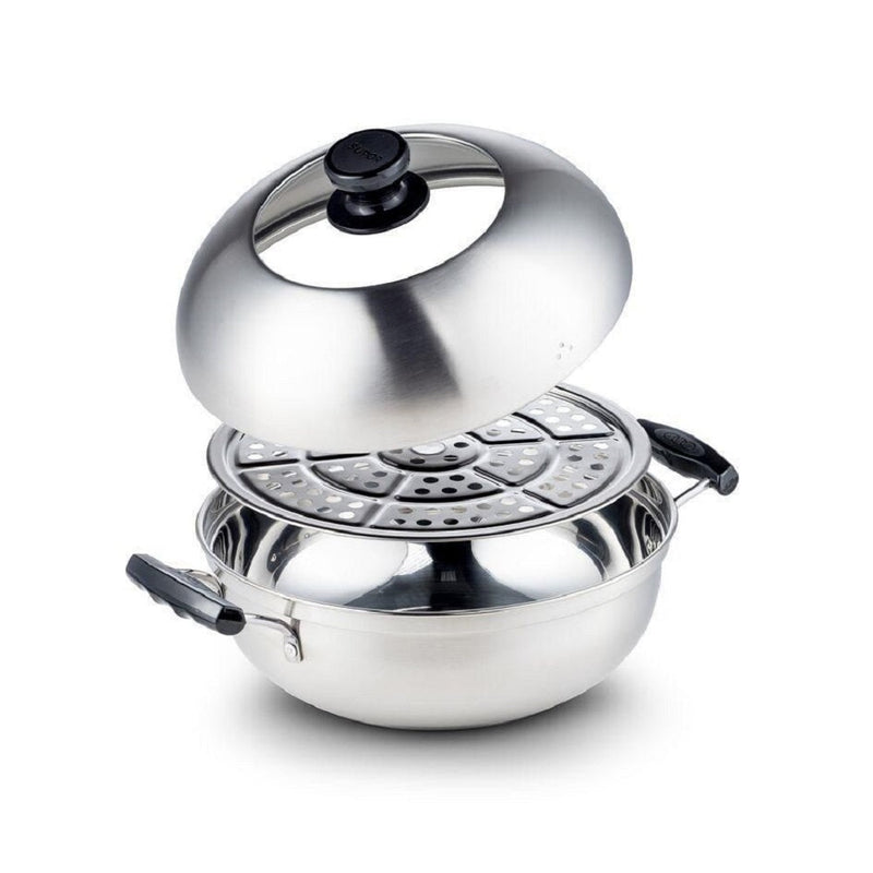 SUPOR ST26Y1G2 26cm Fresh Taste Multi-Purpose Pot, Silver