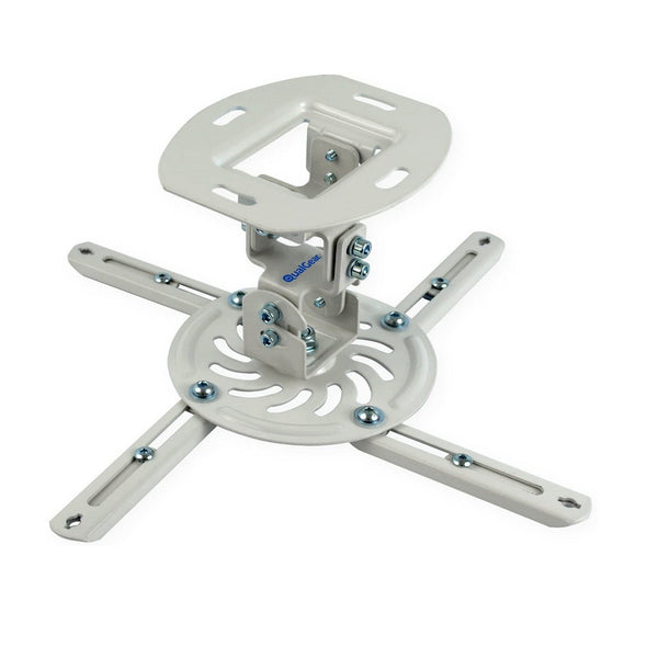 QualGear® QG-PM-002-WHT-S High Quality Easy Installatio Projector Ceiling Mount