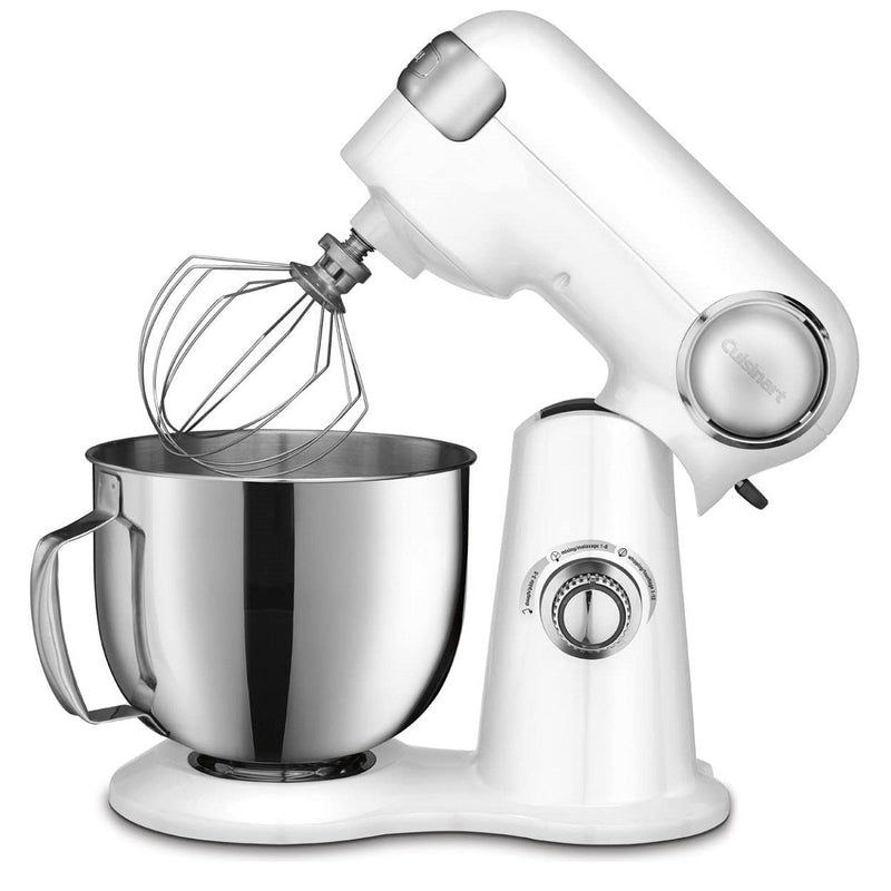 Cuisinart SM-50C Precision Master 5.5 Qt (5.2L) Stand Mixer, White (SCUF)