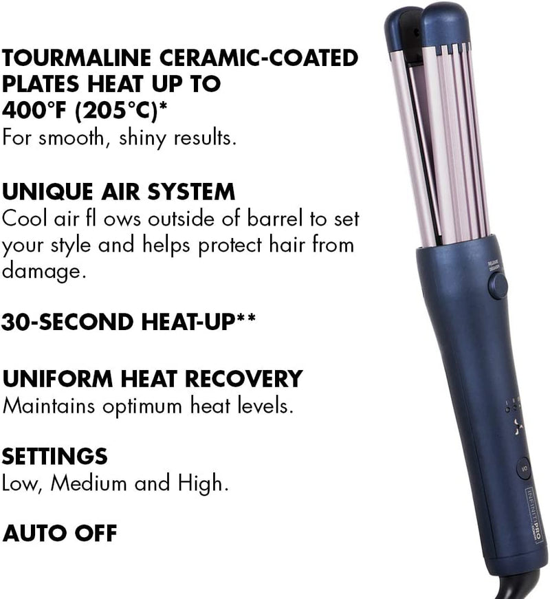 Conair 2-in-1 Cool Air styler for Cascading Waves, CS500C