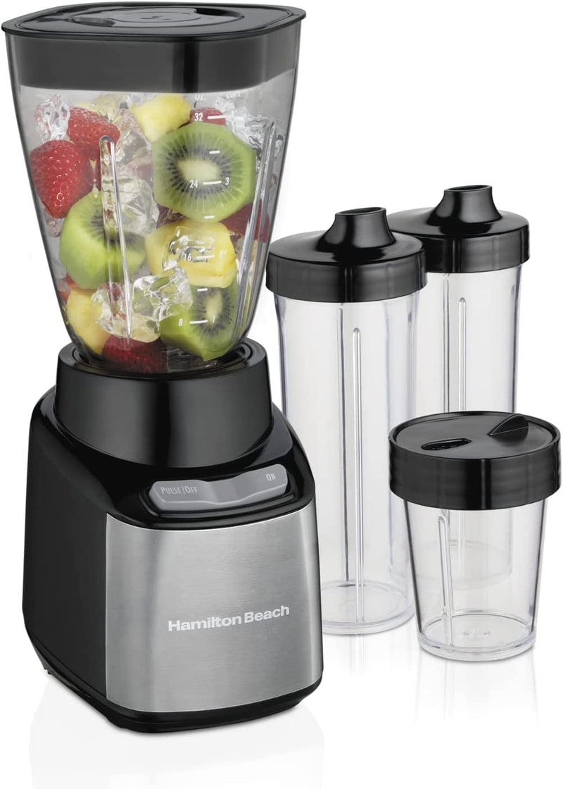 Hamilton-Beach 52400 Compact Blender/Chopper, Black