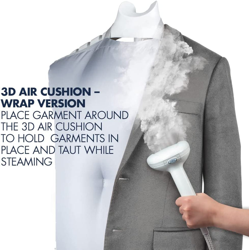 Conair GS125CTXC ExtremeSteam Professional Upright Fabric Steamer with 3D Air Cushion Bag by Conair, White