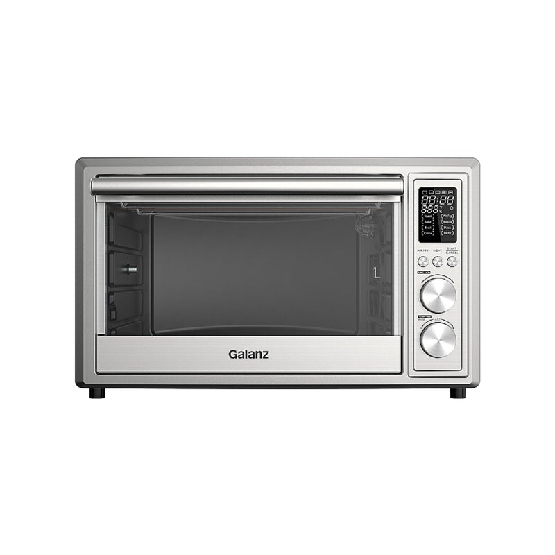 Galanz GT12SSDAN18 Digital Toaster Oven 32 Quart with Air Fry 1800W, Stainless Steel (Refurbished)