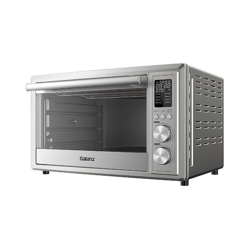 Galanz GT12SSDAN18 Digital Toaster Oven 32 Quart with Air Fry 1800W, Stainless Steel (Refurbished)