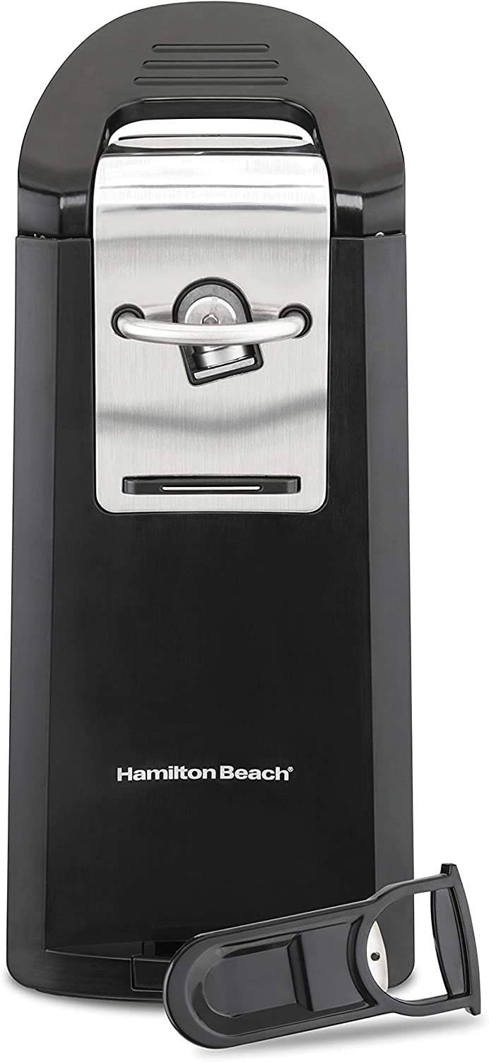 Hamilton Beach 76608 Electric, Black Smooth Touch Can Opener