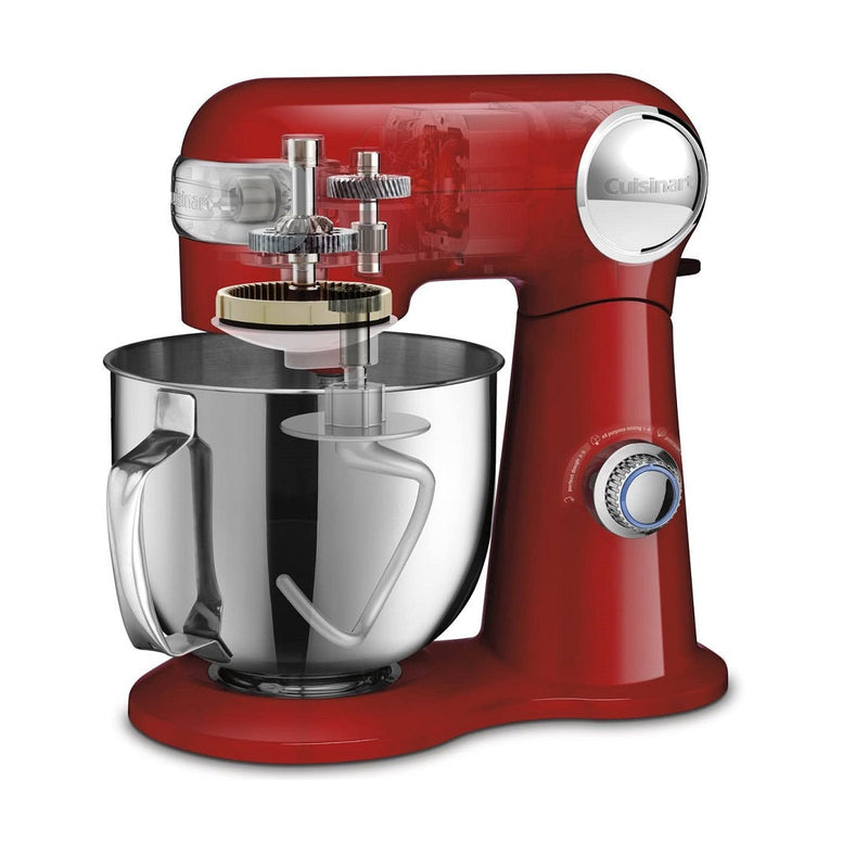 Cuisinart SM-50RC Precision Master 5.5-Qt (5.2L) Stand Mixer - Red