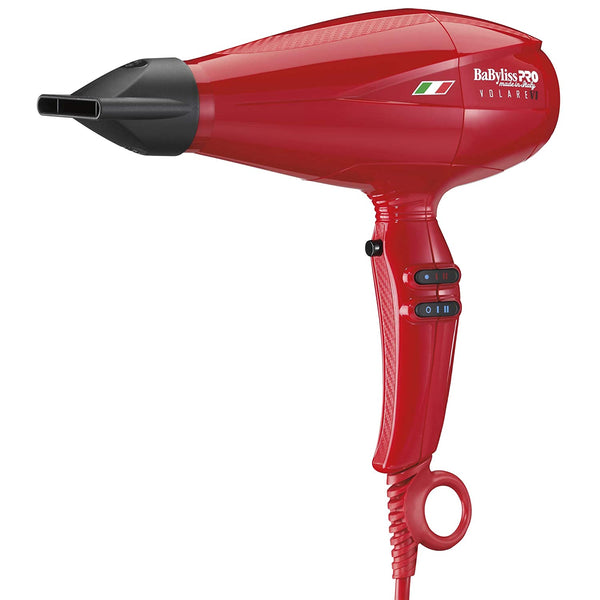 BaBylissPRO Ionic & Nano-Titanium Volare V1 Hairdryer with Ferrari Designed Engine