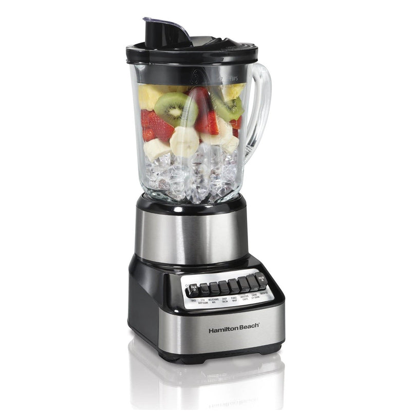 Hamilton Beach Wave Crusher 14 Speed Blender Silver, 54221