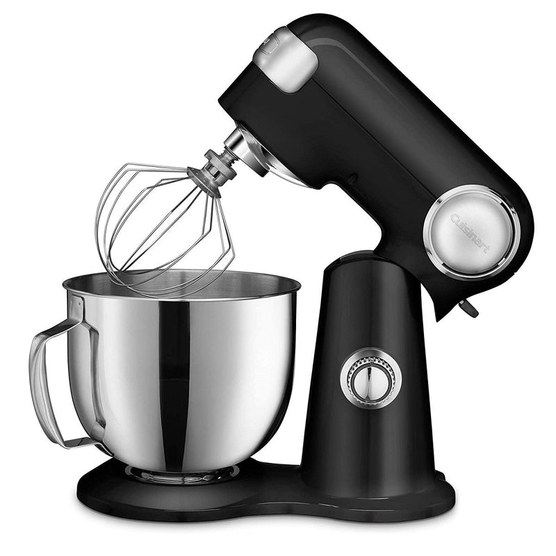 Cuisinart SM-50BKC Precision Master 5.5-QT(5.2L) Stand Mixer, Black (SCUF)