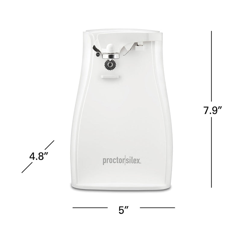 Proctor Silex Power Opener™ (white) can opener (75224PS)