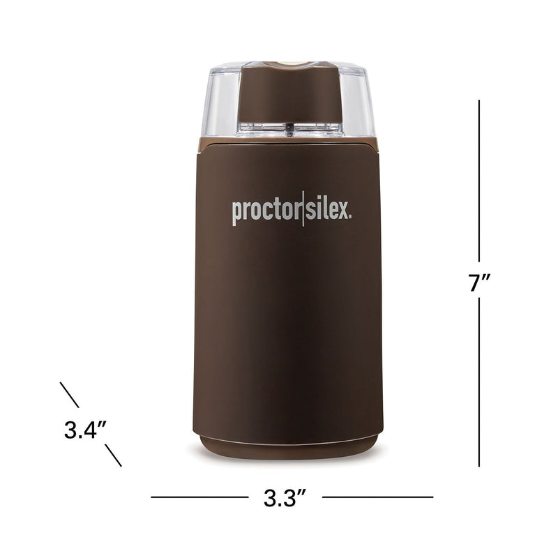 Proctor Silex Fresh Grind™ (brown) coffee grinder (80300PS)