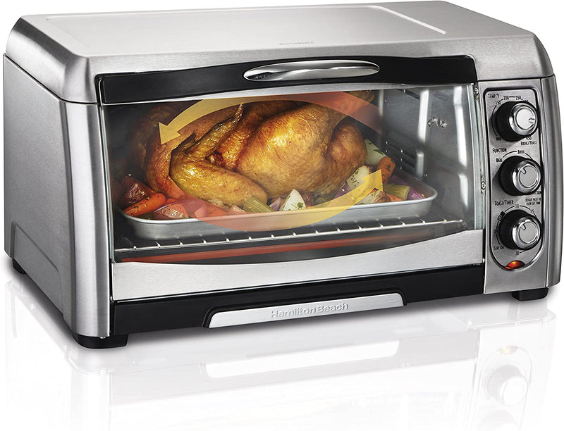 Hamilton Beach (31333DC) Toaster Oven, Convection Oven, Electric, Stainless Steel