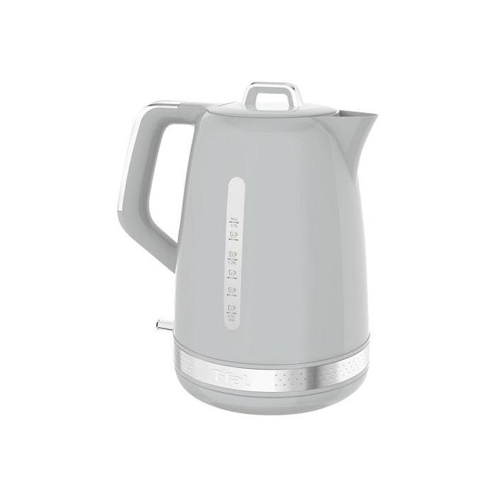 T-fal K0325E50 Soleil Electric Kettle - 1.7L Grey, Blemished Packaging - Good As New