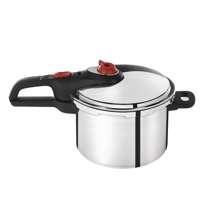 T-fal P2614632 6-QT Pressure Cooker  (Secure Aluminum)  BLEMISHED PACKAGING - OPEN BOX