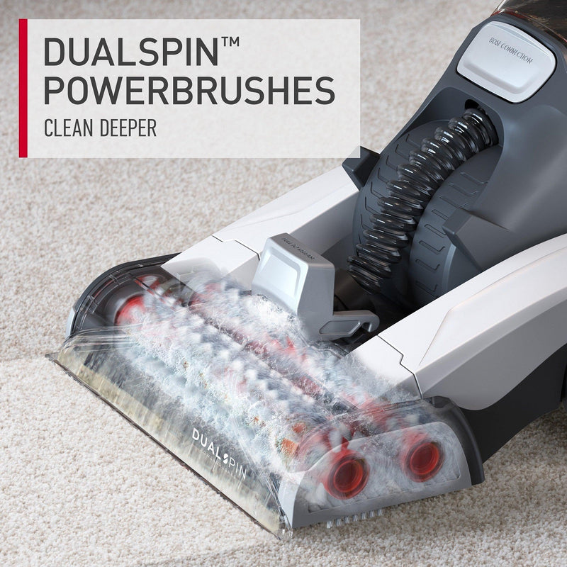 NEW Hoover Dual Spin Pet Plus Carpet Cleaner Machine Upright Shampooer, FH54050