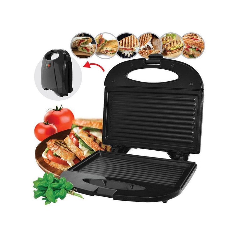 Hauz APM319 - Non-stick, Lightweight and Compact Panini Press, Black