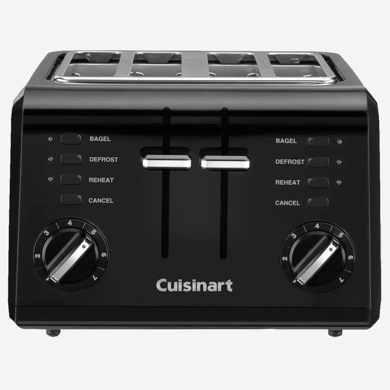 Cuisinart 4-Slice Compact Toaster CPT-142BKC