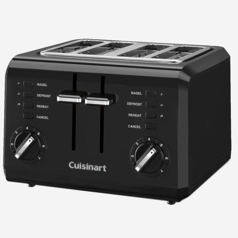 Cuisinart 4-Slice Compact Toaster CPT-142BKC