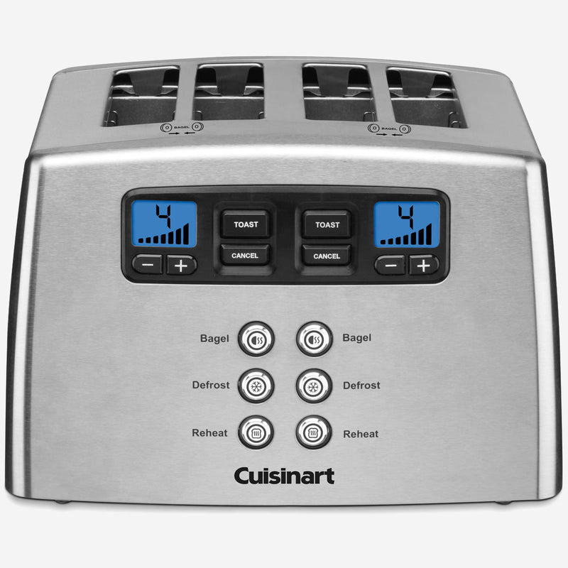 Cuisinart CPT-440IHR Countdown Lever-Less 4-Slice Toaster (Refurbished)