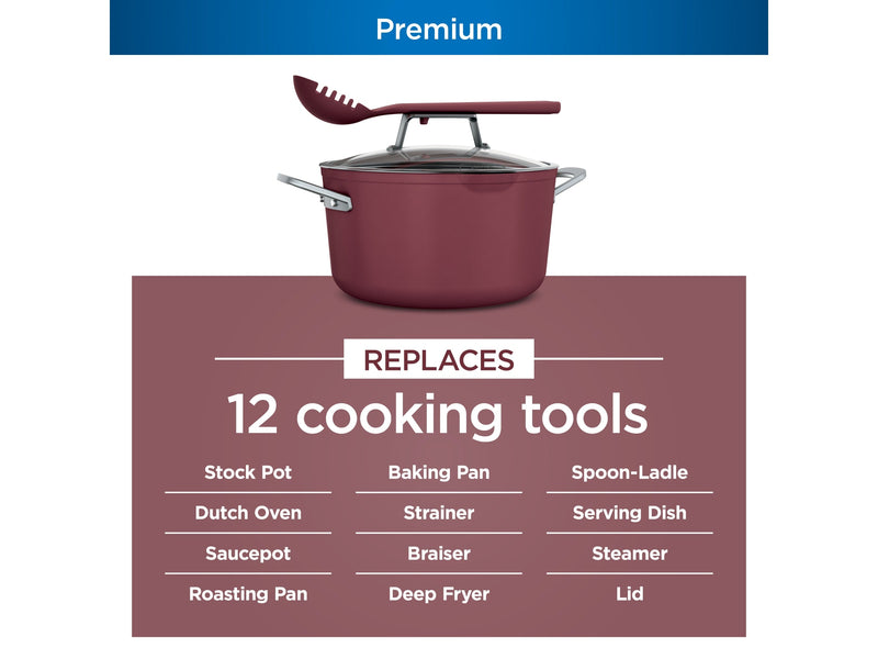 Ninja™ Foodi™ NeverStick® PossiblePot™, Cherry Tart CW202CRD