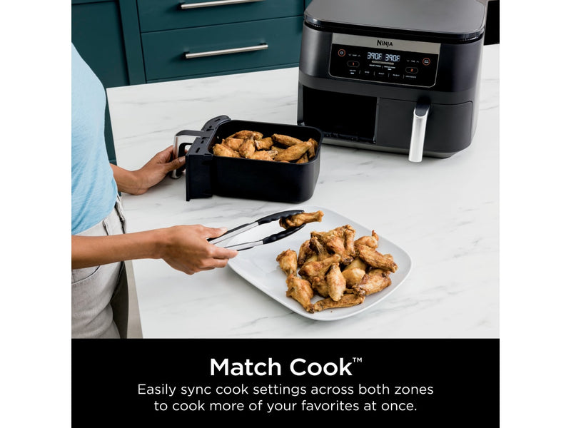 Ninja™ Foodi® DZ090C 5-in-1, 6-qt. 2-Basket Air Fryer with DualZone™ Technology