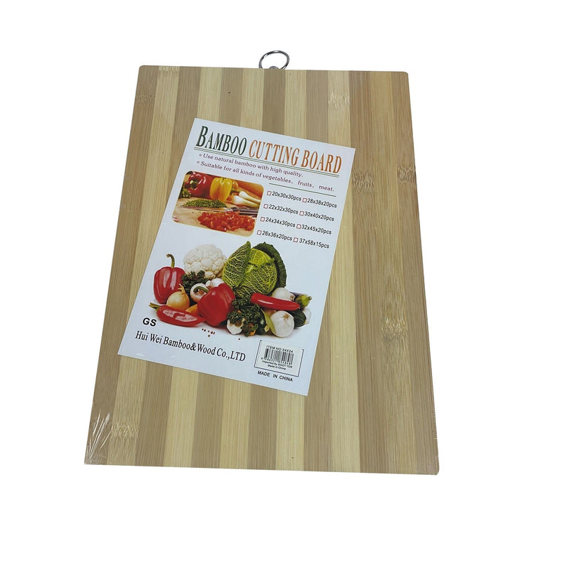 NAAV Eco-friendly Bamboo Wood Cutting Board Durable Chopping Boards 24X24