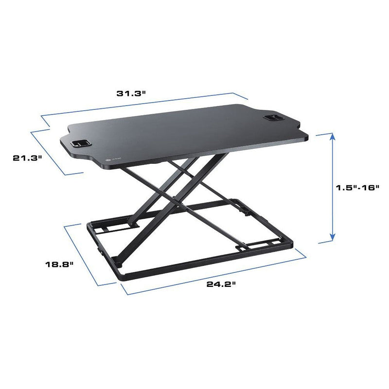 OPEN BOX - Star Ergonomics - Economic Height-Adjustable Standing Desk – SE02M1WB