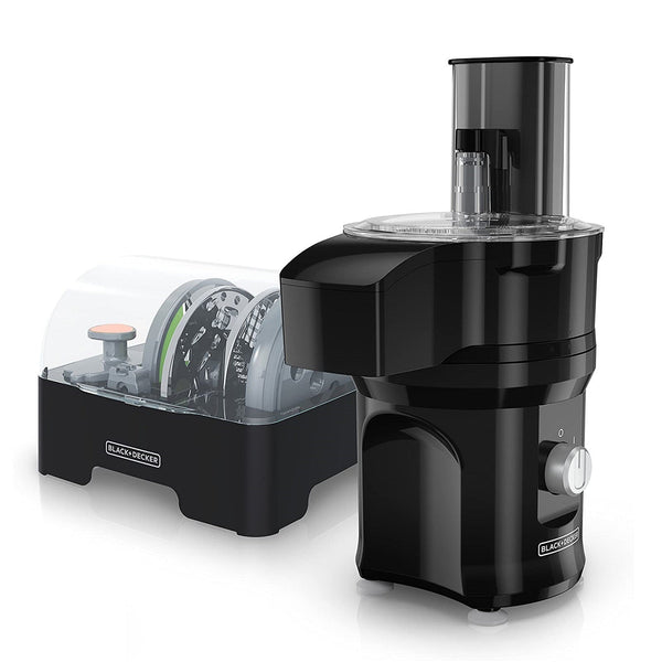 Black+Decker MultiPrep All-in-One Cutting Appliance, Food Processor and Chopper, Black, SL3000BC, Black