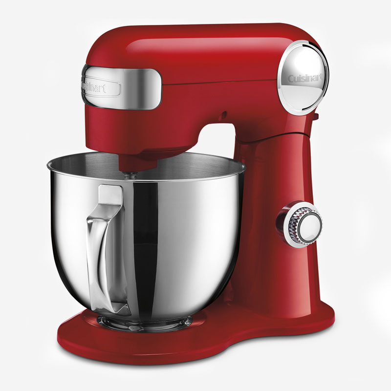 Cuisinart SM-50RIHR Precision Master 5.5-Qt (5.2l) Stand Mixer, Red- 6 Months Cuisinart Manufacturer Warranty (Refurbished)