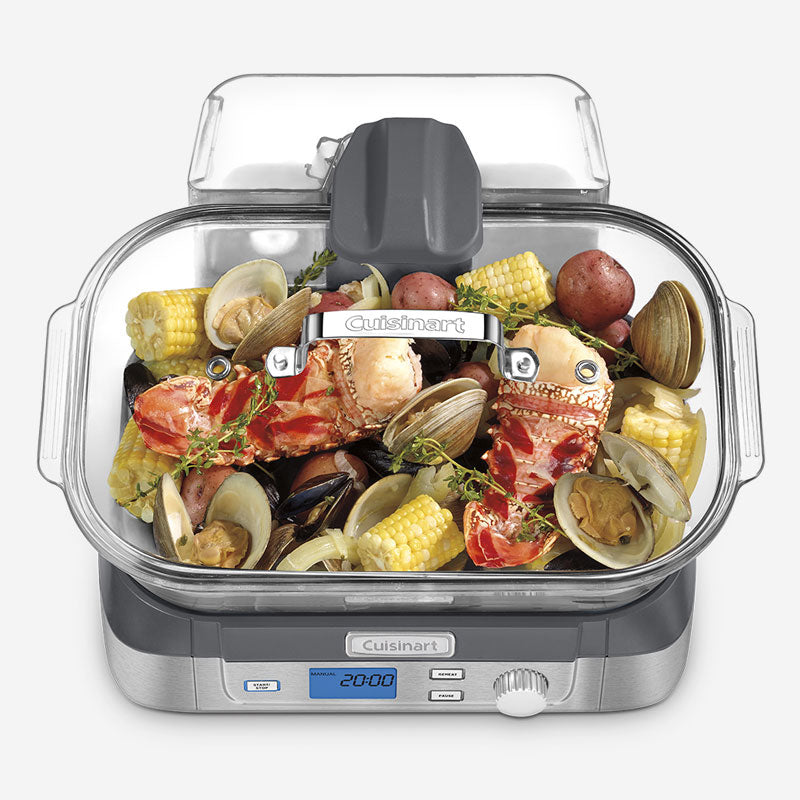 Cuisinart STM-1000IHR Cookfresh Digital Glass Steamer (Refurbished)