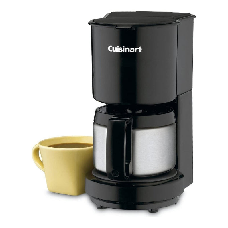 Cuisinart DCC-450IHR 4-Cup Coffeemaker with Stainless-Steel Carafe- 6 Months Cuisinart Manufacturer Warranty (Refurbished)