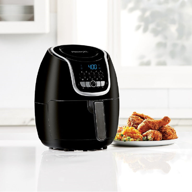 Power XL 5-Qt Vortex Air Fryer AFS407 Up to 70% Fewer Calories (Refurbished)